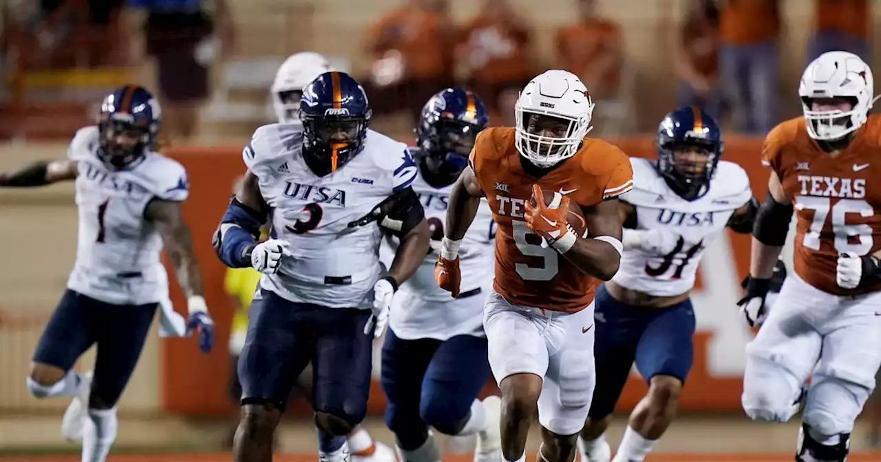 Big plays from Bijan Robinson, Texas defense stifle chances for UTSA upset