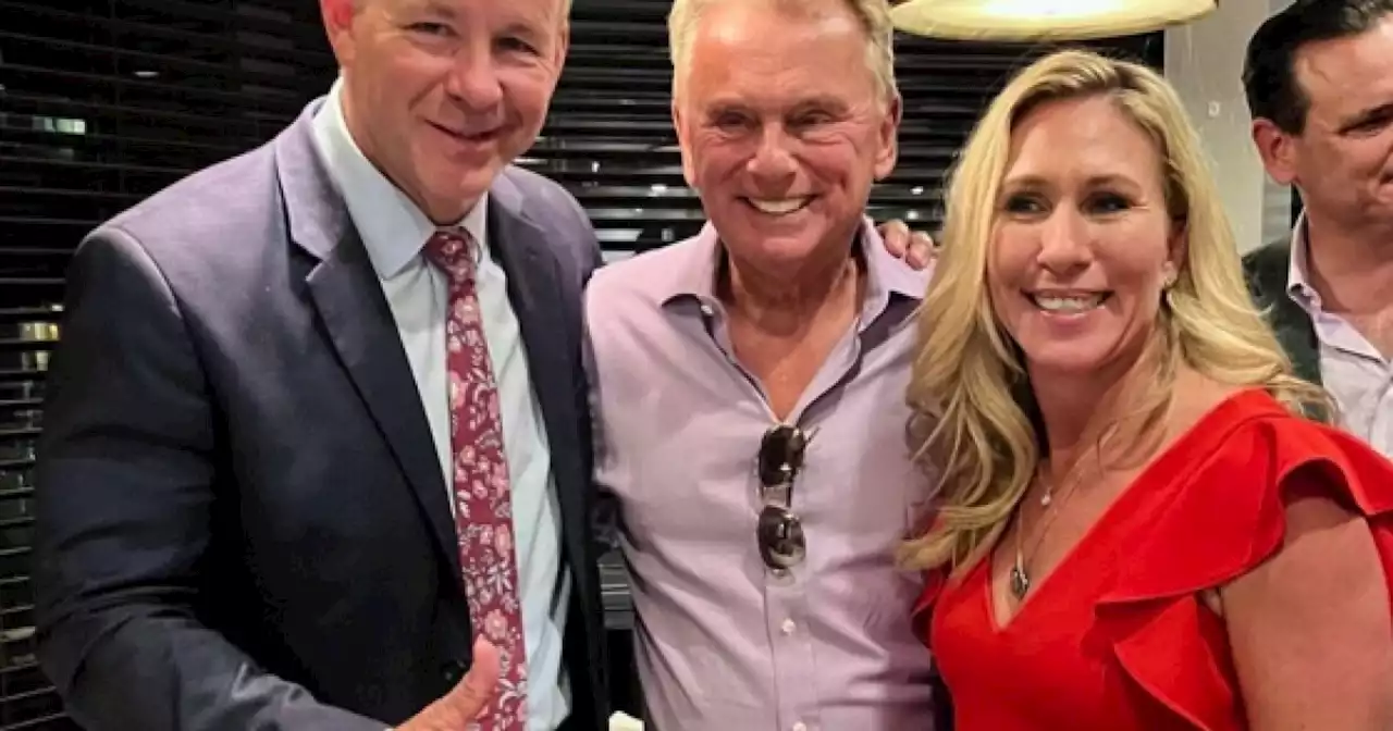 SEE IT: Liberal Twitter melts down after seeing Pat Sajak with Taylor-Greene