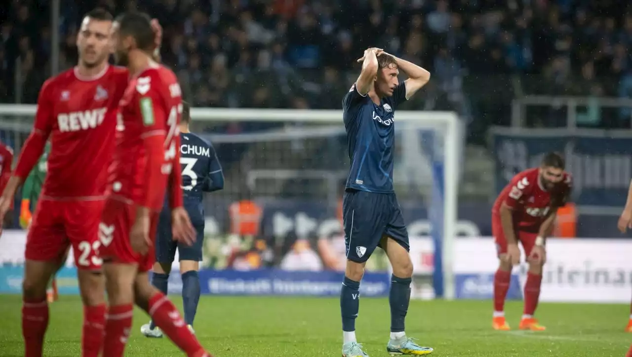 Fußball-Bundesliga: Tabellen-Schlusslicht VfL Bochum verpasst ersten Saisonsieg gegen Köln