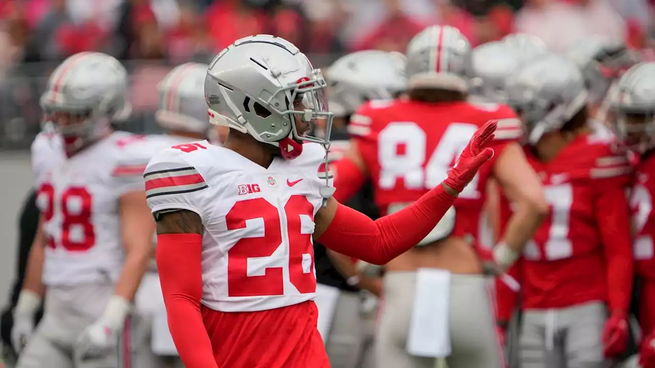 Ohio State cornerback Cameron Brown exits Toledo game with apparent injury