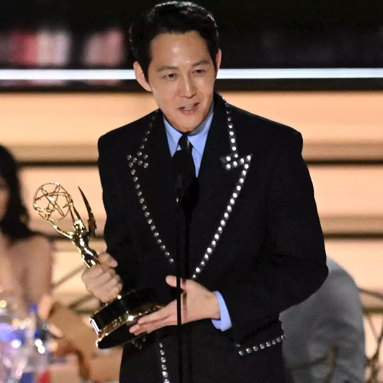 Squid Game's Lee Jung-jae Makes History With Emmy Win For Lead Actor in a Drama Series - E! Online