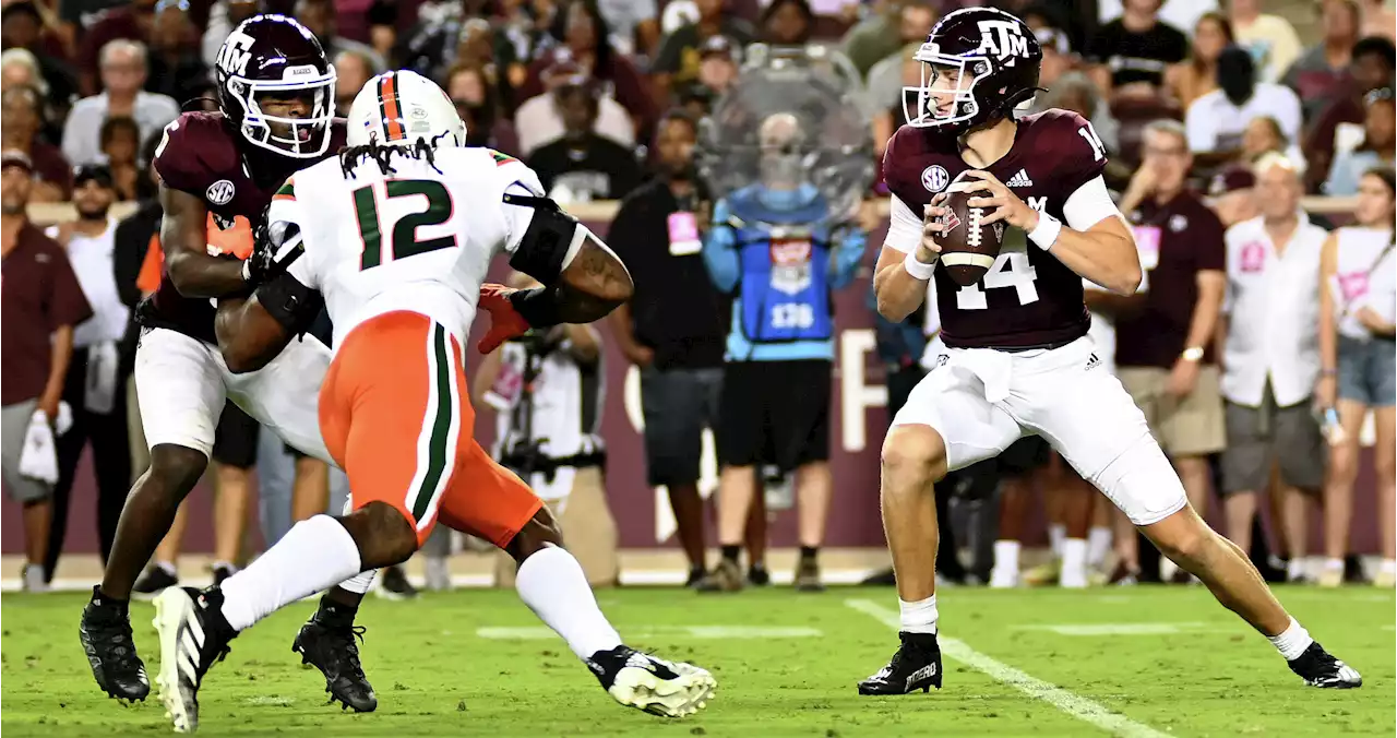 No. 24 Texas A&M holds off No. 13 Miami for bounceback win