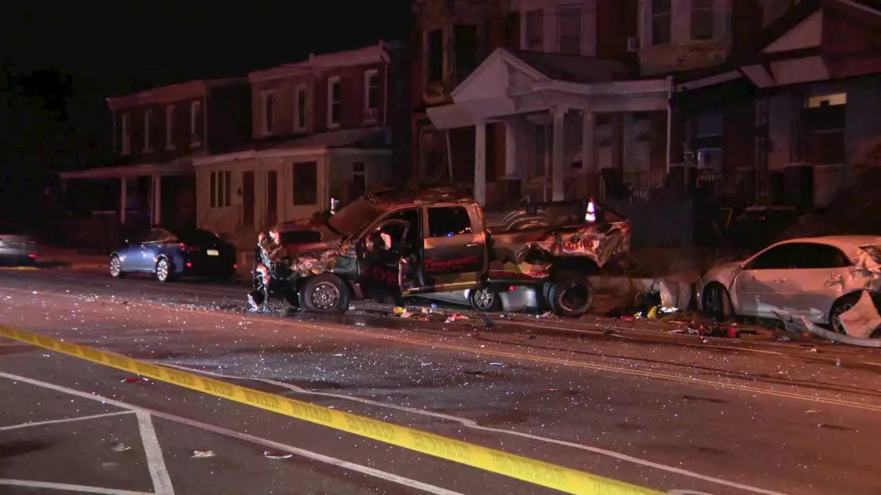 Police looking for truck after man dies, several cars struck in East Germantown hit-and-run