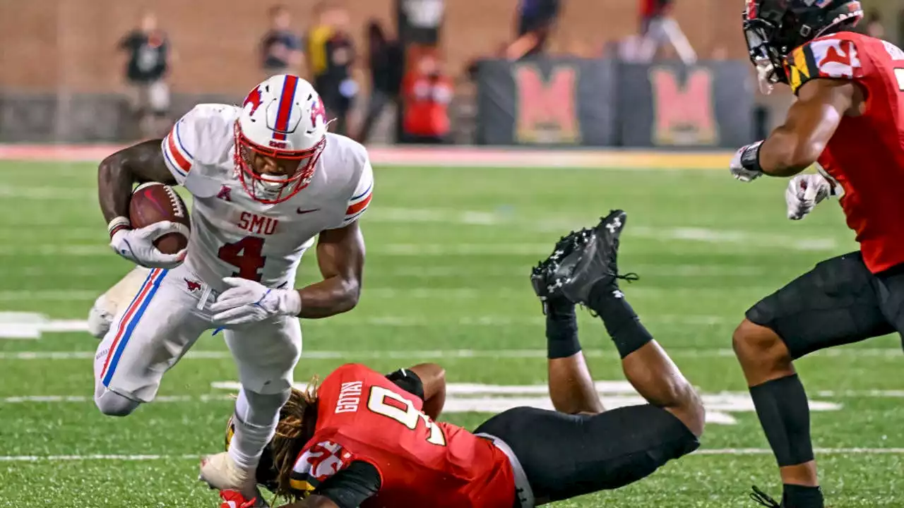 Maryland overcomes 15 penalties in 34-27 win over SMU