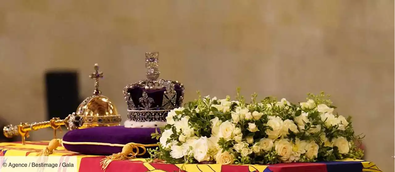 Funérailles d’Elizabeth II : ces joyaux placés sur le cercueil de la reine - Gala