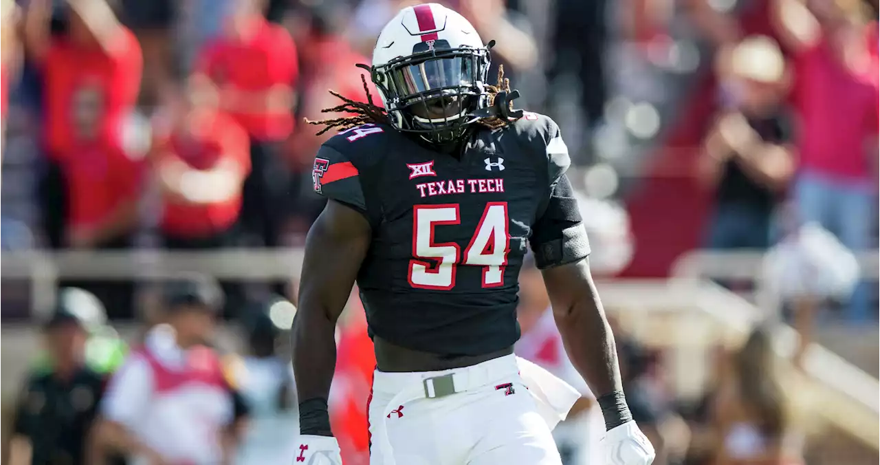 Texas Tech's Bryce Ramirez carted off with horrific leg injury