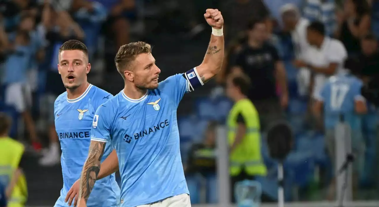 Diretta Cremonese-Lazio 0-1: vantaggio di Immobile al 7' su assist di Milinkovic