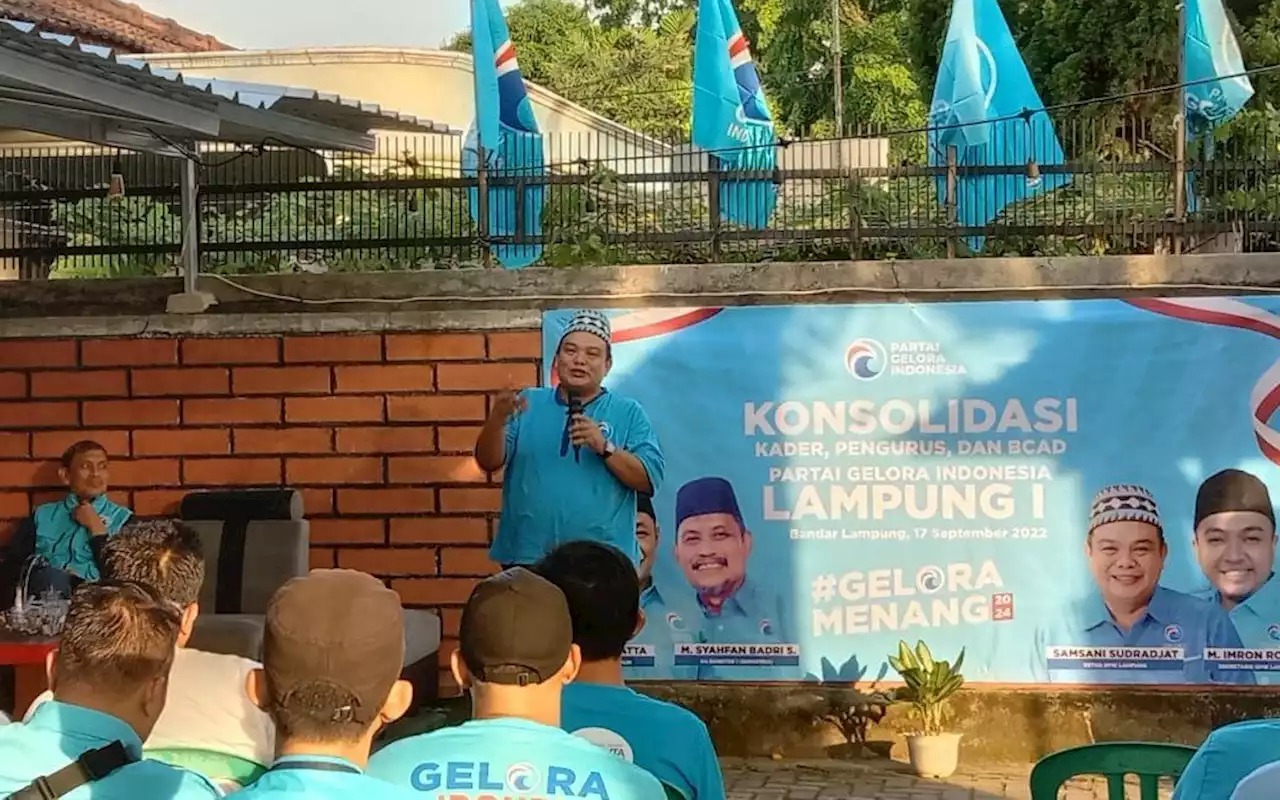 Partai Gelora Lolos Verifikasi Administrasi Pemilu 2024, Ini Target DPW Lampung