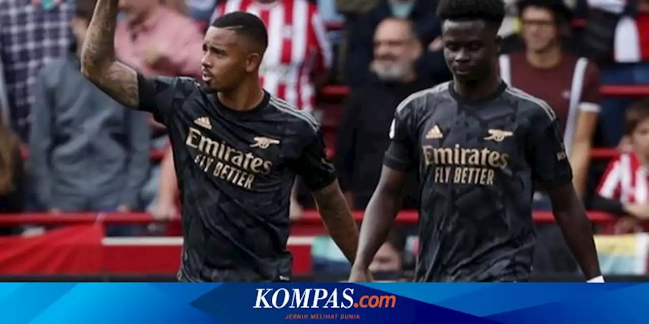 Hasil Brentford Vs Arsenal: Pesta 3-0, Remaja 15 Tahun Ukir Sejarah, Gunners ke Puncak