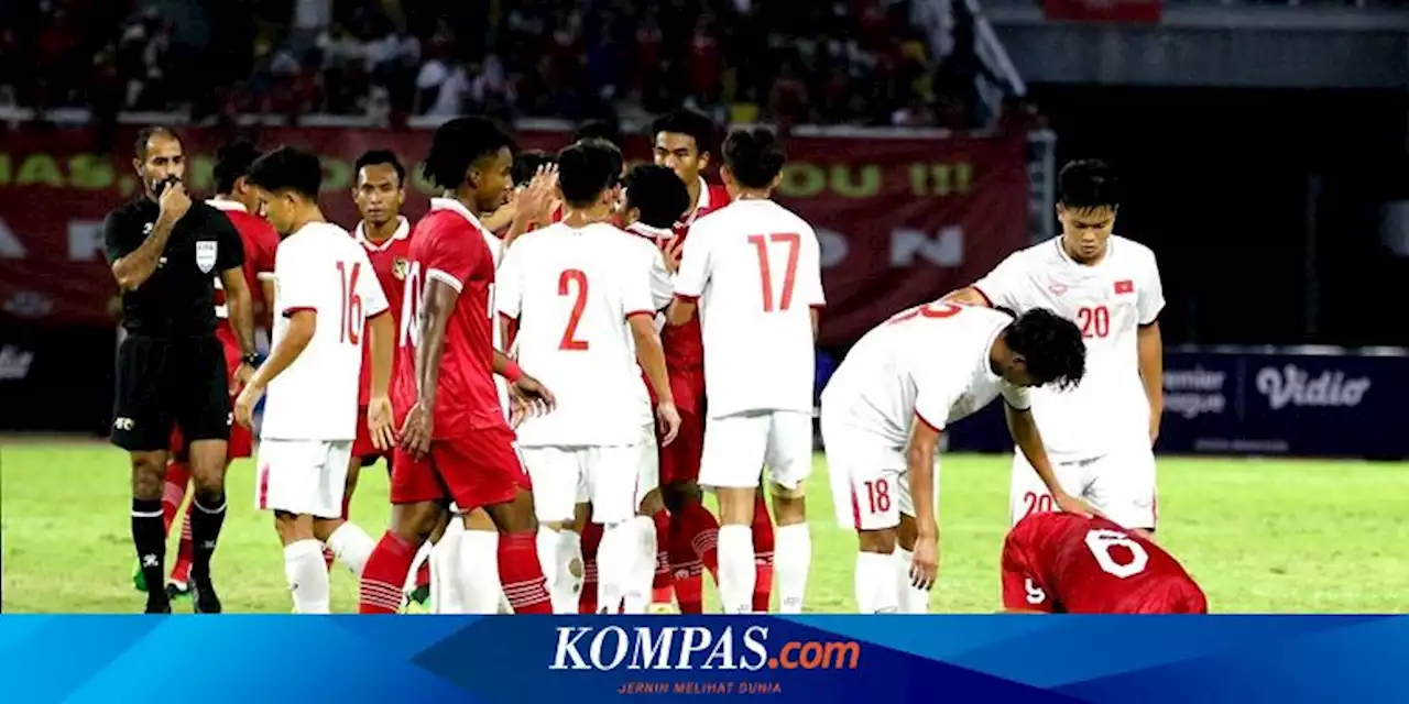 Hasil Timnas U20 Indonesia Vs Vietnam 3-2: Menang Dramatis, Garuda Lolos ke Piala Asia!