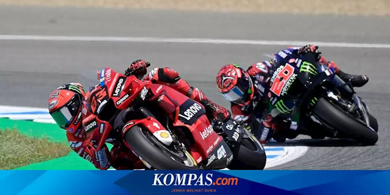 Klasemen MotoGP Usai GP Aragon 2022, Bagnaia Ancam Quartararo di Puncak