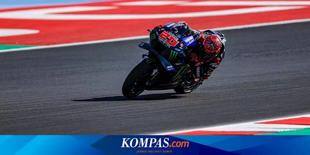 MotoGP Aragon 2022: Quartararo Crash di Lintasan, lalu Kecelakaan bareng Marshal