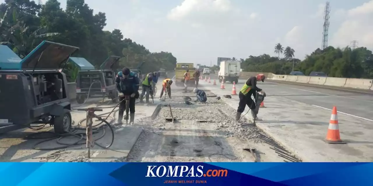 Ada Pengecatan Marka Jalan di Tol Jagorawi, Hindari Titik-titik Ini