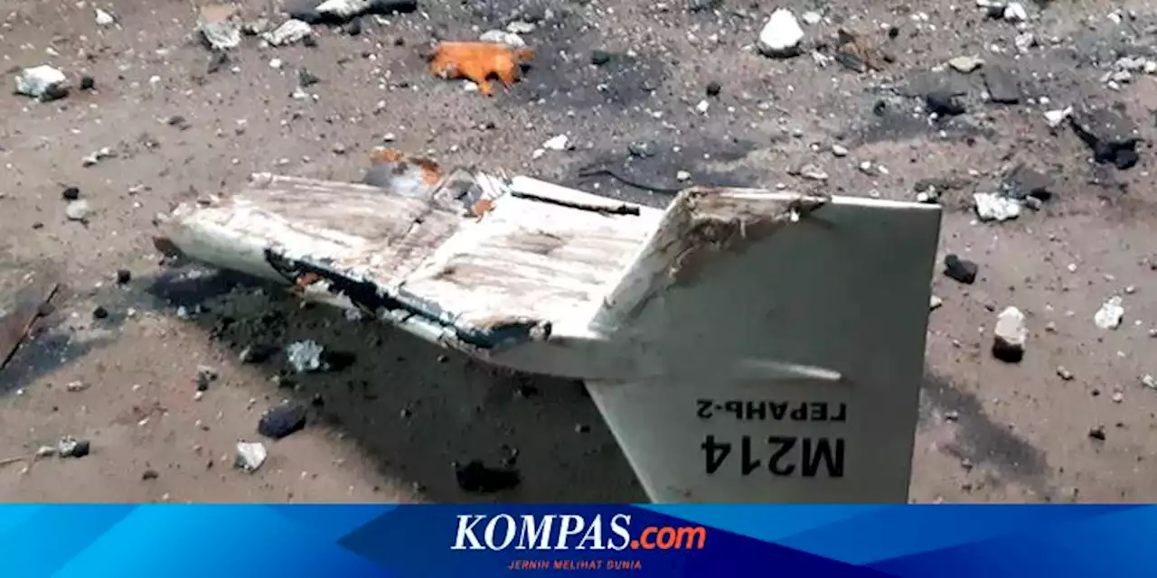 Ukraina Klaim Tembak Jatuh Drone Iran yang Dipakai Rusia