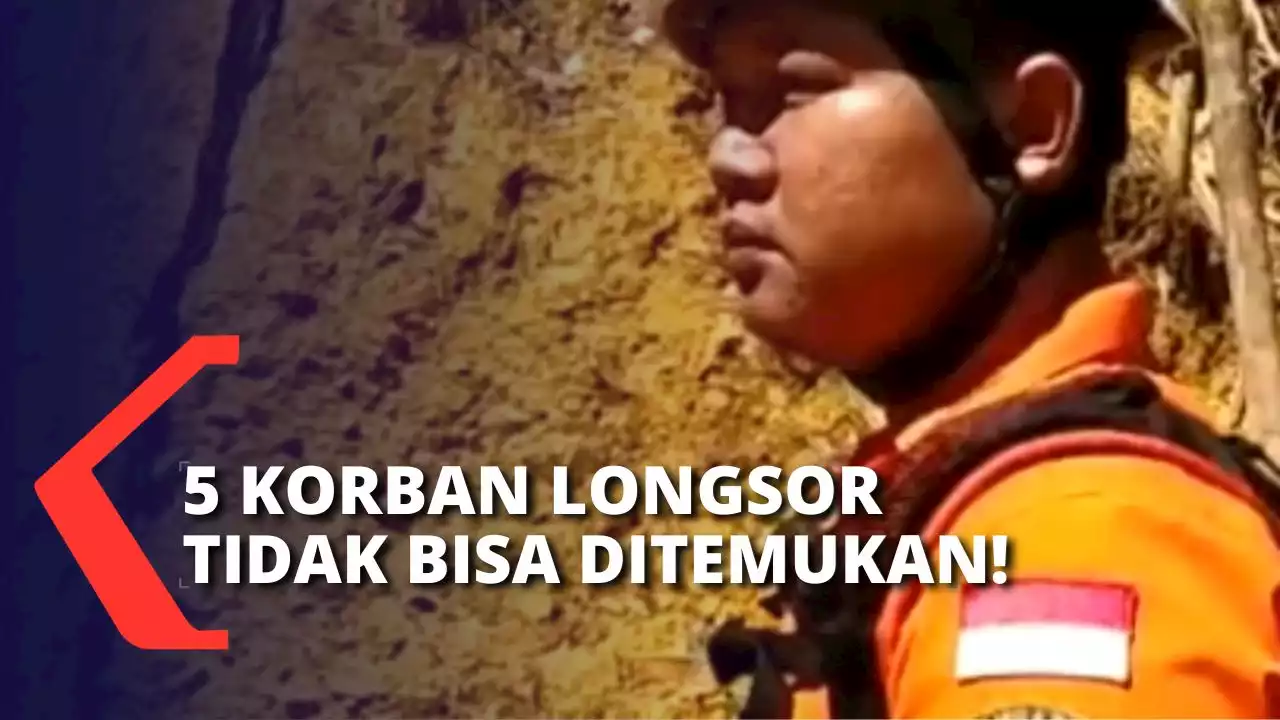 Tambang Emas Tanpa Izin Longsor, 5 Koban Tidak Dapat Ditemukan hingga Tim SAR Hentikan Pencarian