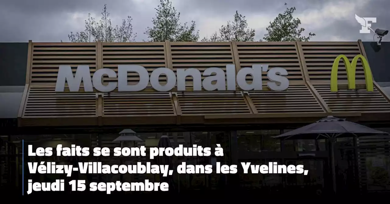 Yvelines : un jeune homme poignardé par deux livreurs au drive d'un McDonald's