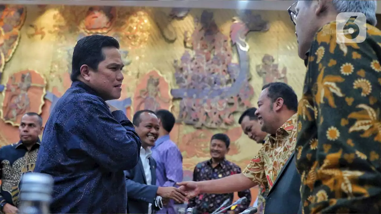 Survei: Erick Thohir Salah Satu Tokoh Paling Berpengaruh di Pemerintahan Jokowi