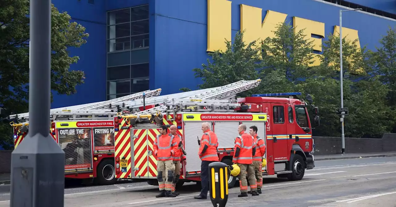 LIVE: IKEA in Ashton-under-Lyne evacuated with roads nearby cordoned off