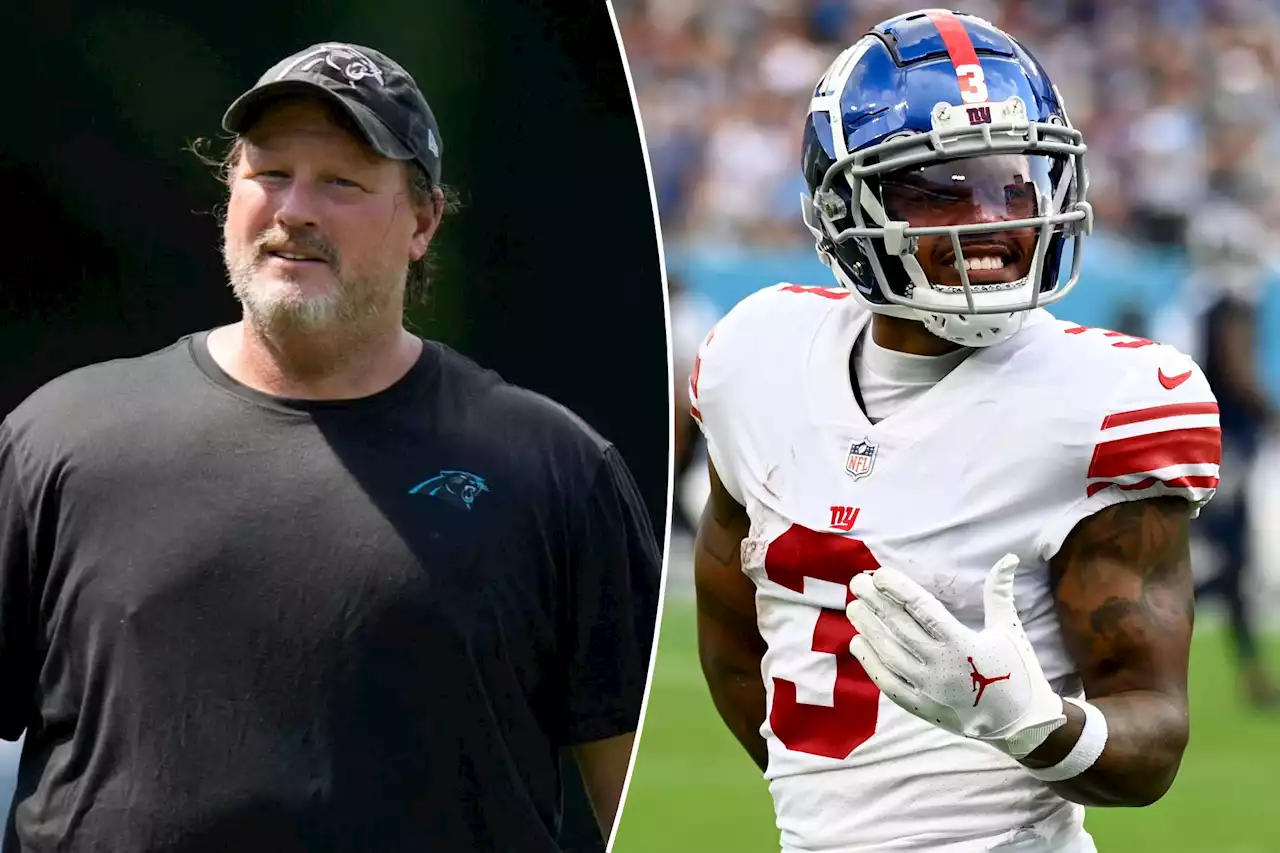 Panthers O-coordinator Ben McAdoo still big fan of Sterling Shepard