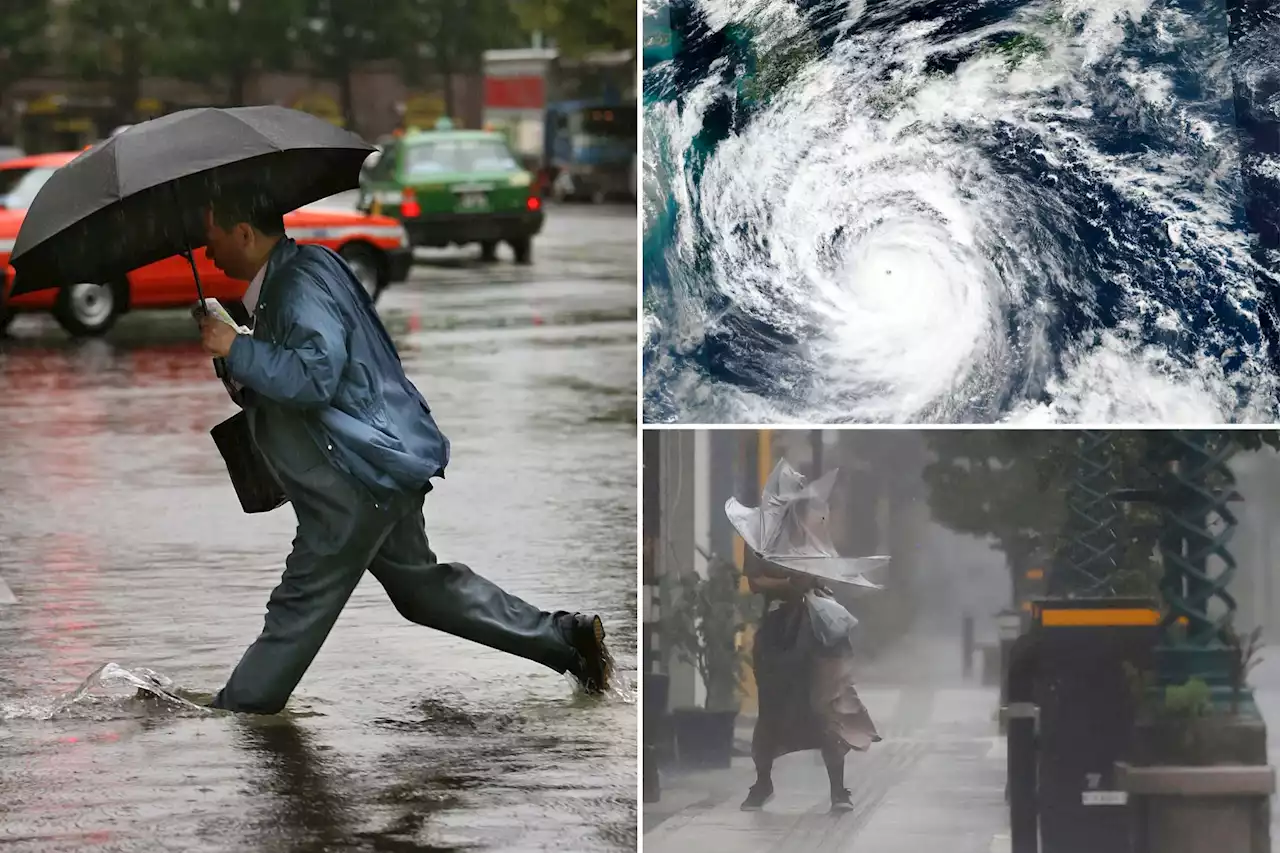 Powerful typhoon pounds southern Japan; thousands evacuated