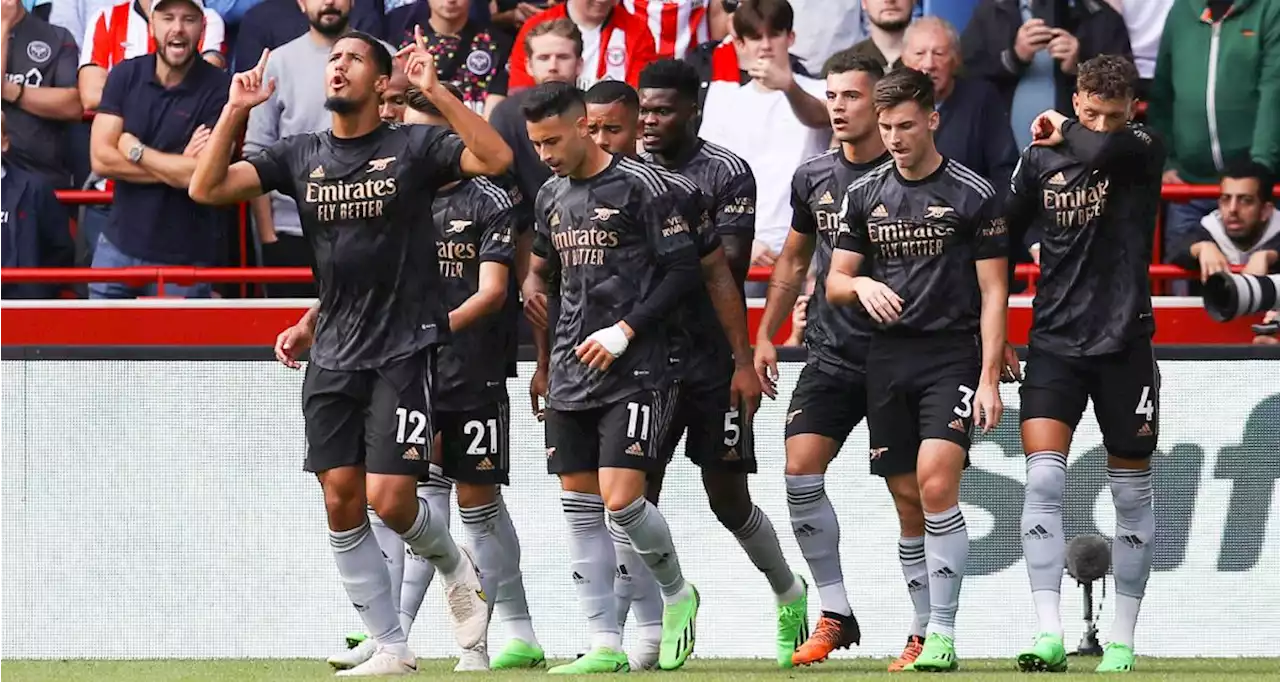 🚨 Brentford – Arsenal : les Gunners récupèrent la place de leader, Saliba marque encore