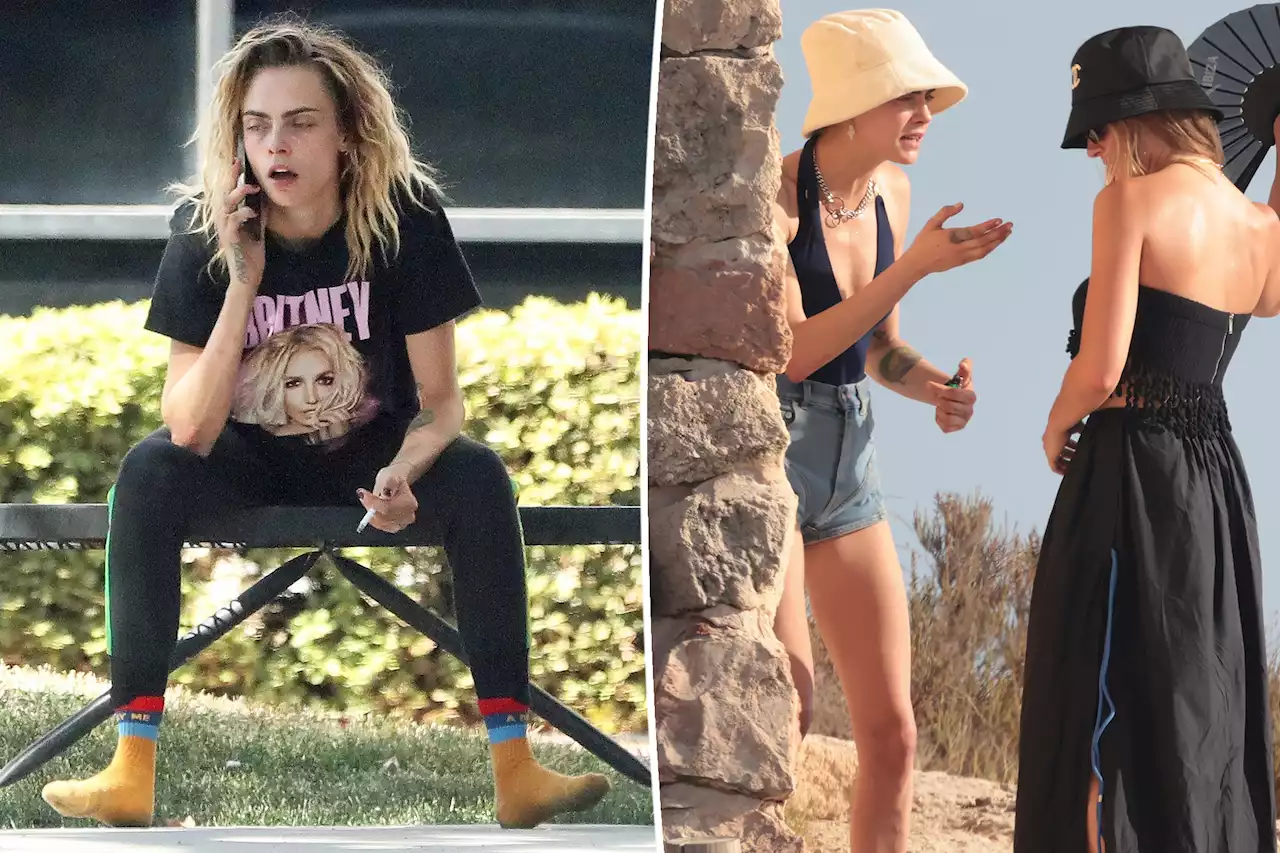 Cara Delevingne’s friends desperate for her to go to rehab: report