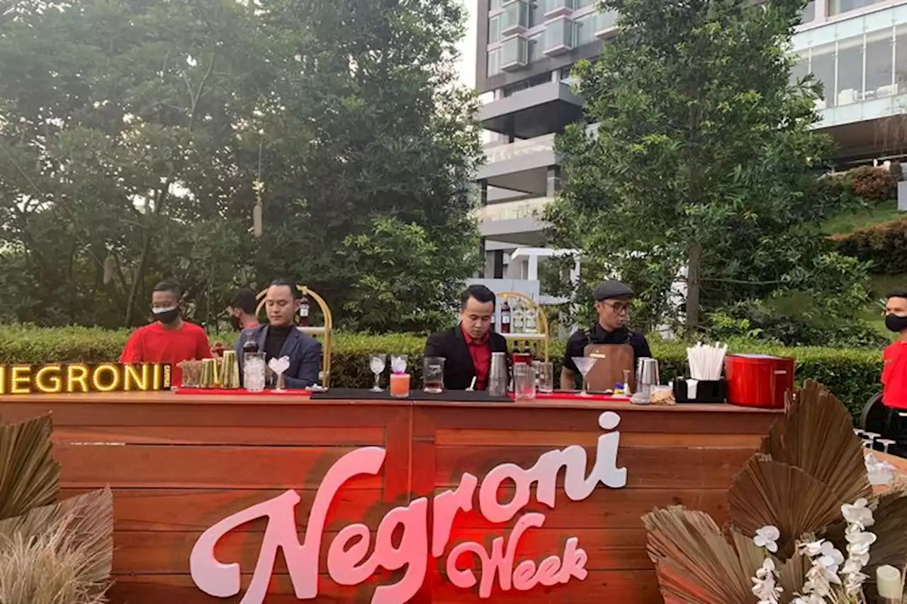 Sundowner 2.0 di InterContinental Bandung Dago Pakar dalam Rangka Merayakan Negroni Week - Pikiran-Rakyat.com