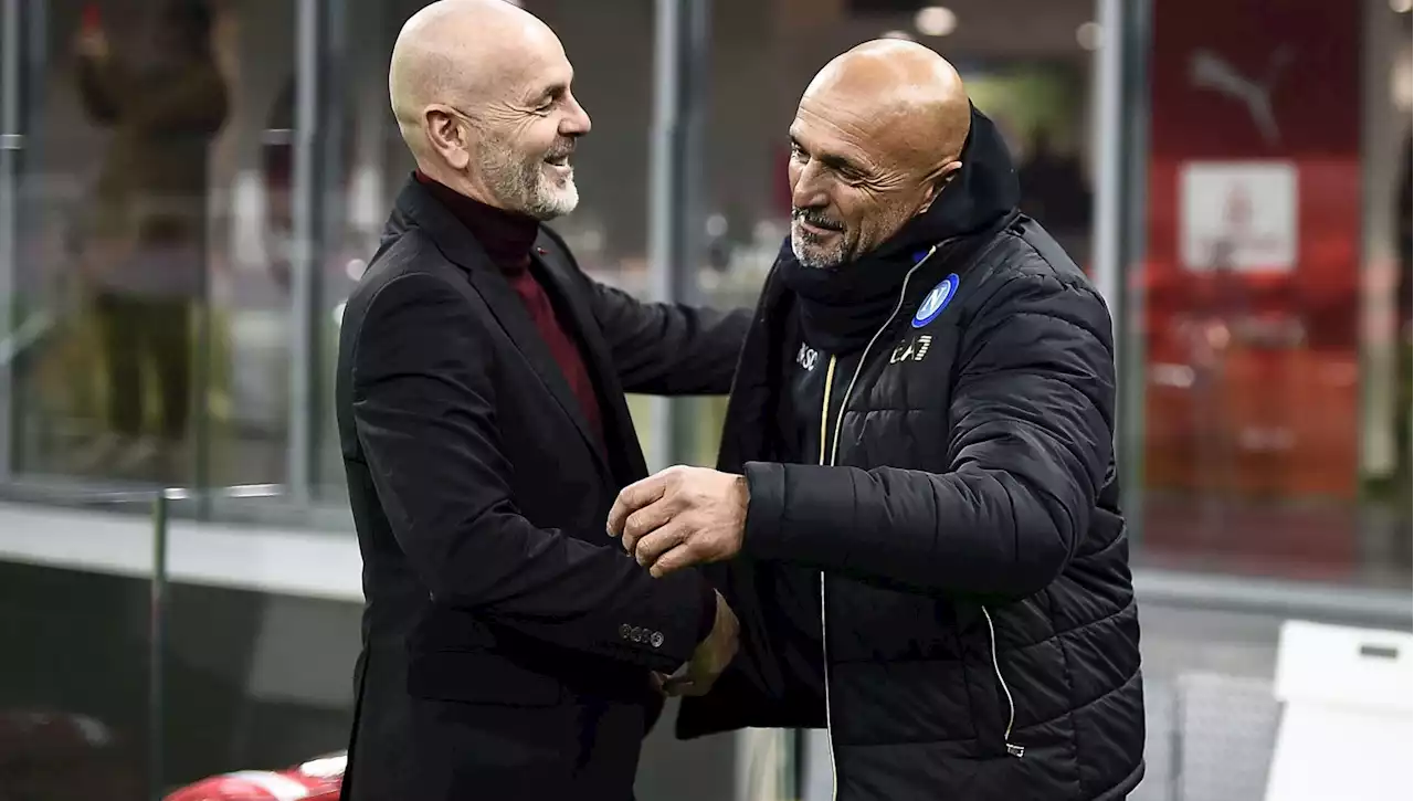 Milan-Napoli, Pioli contro Spalletti: in palio già un pezzo di scudetto