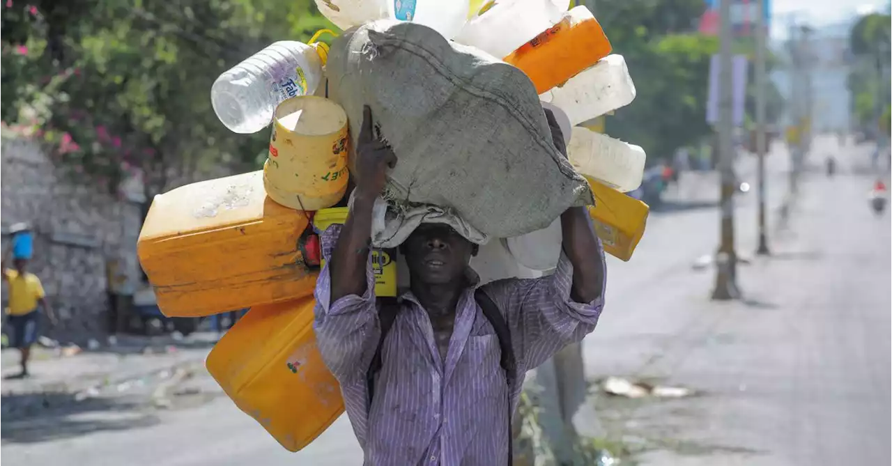 Haiti unrest worsens misery as residences face water shortage