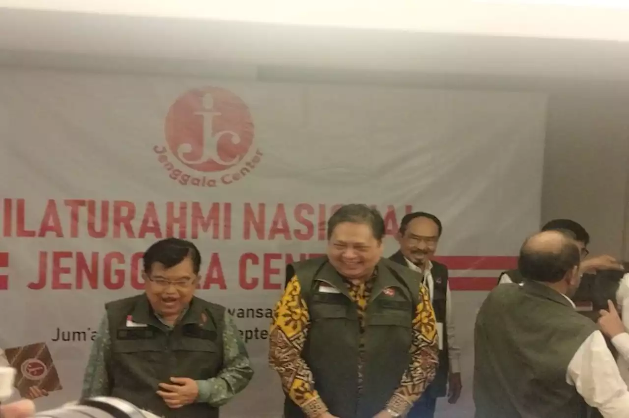 Beri Kode Minta Dukungan di Pilpres 2024, Airlangga: Mohon Arahan Bimbingan Pak JK