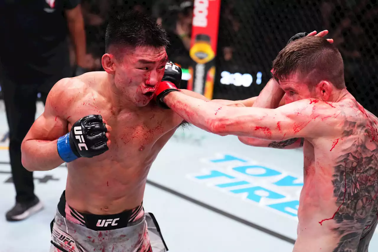 Sandhagen Slices Open Yadong, Forcing Fourth-Round Stoppage