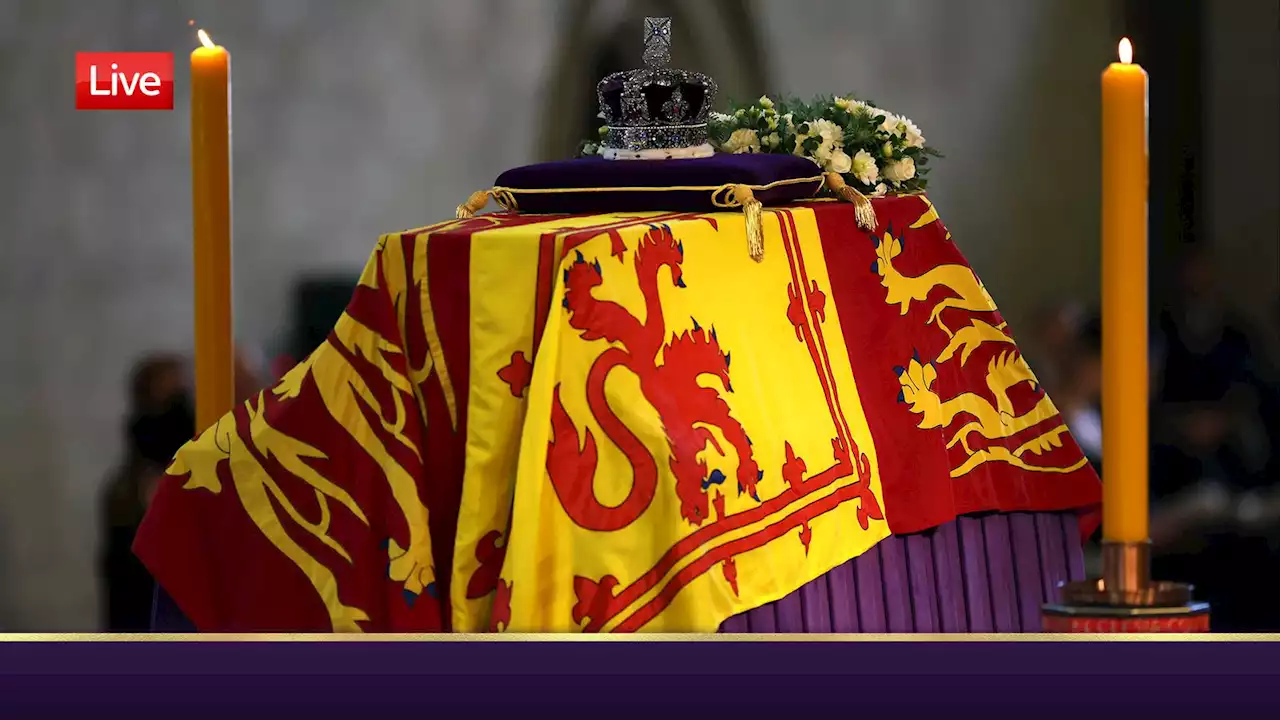 Man charged with public order offence after 'disturbance' by Queen's coffin in Westminster Hall