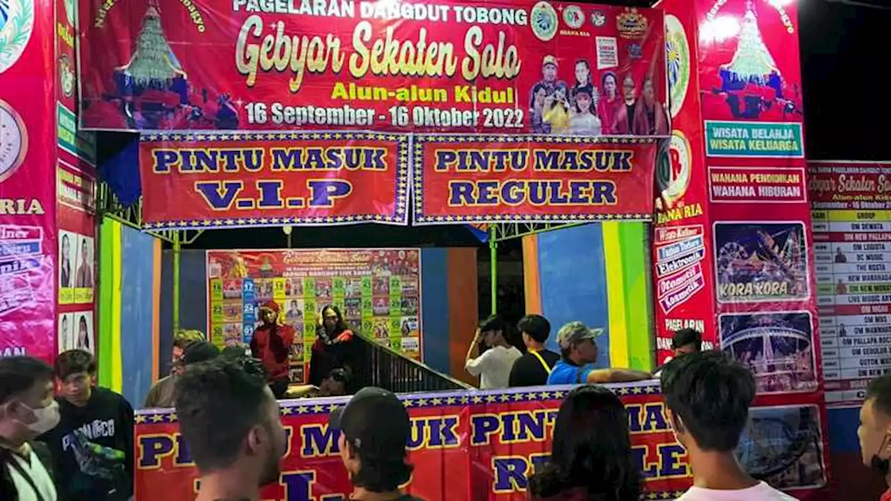 Tak Hanya Parkir, Tiket Panggung Hiburan Sekaten Solo juga Dikeluhkan Mahal