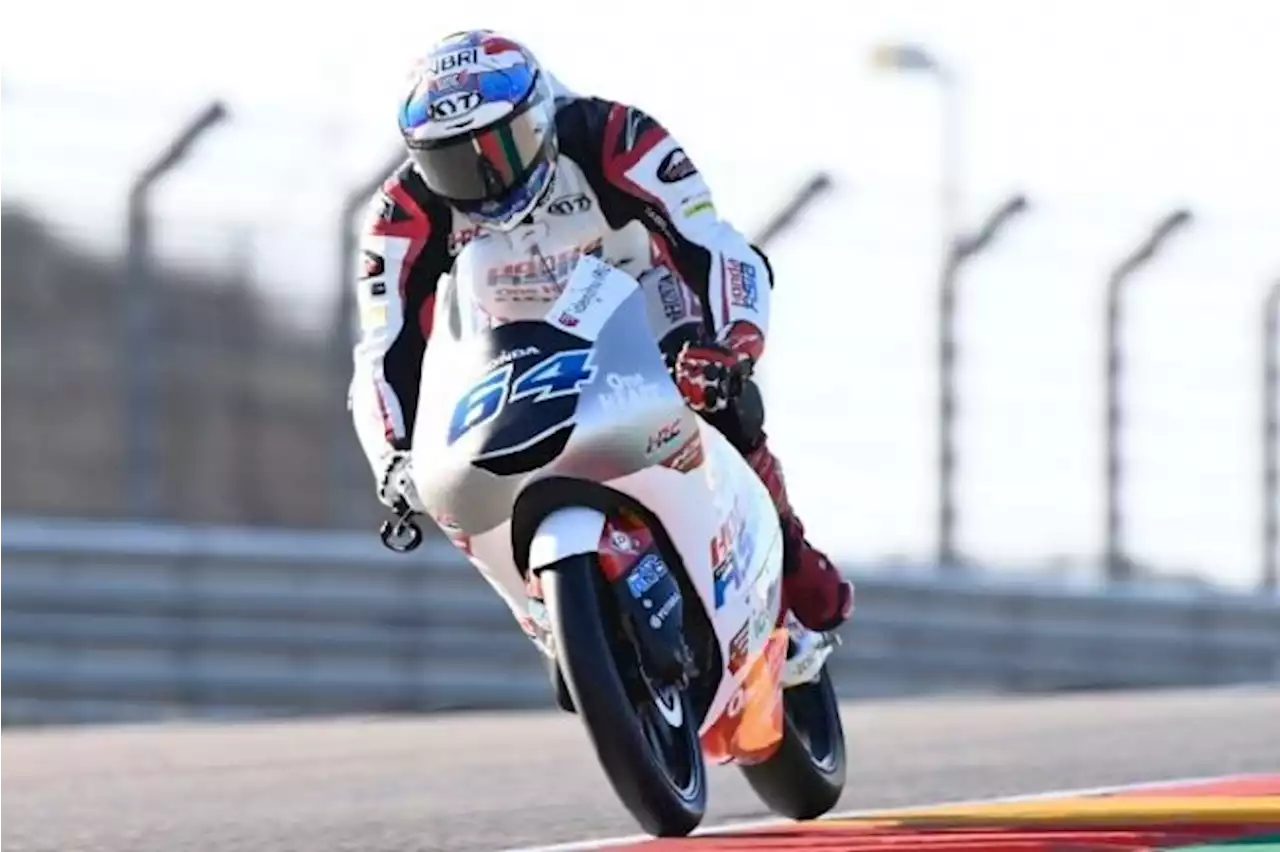 Kata Mario Aji Usai Start dari P25 di Moto3 Aragon