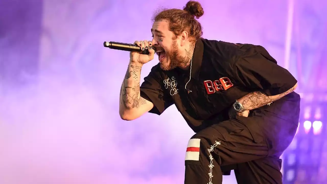 Post Malone Takes Bad Spill After Stepping Into Hole on Stage During St. Louis Concert