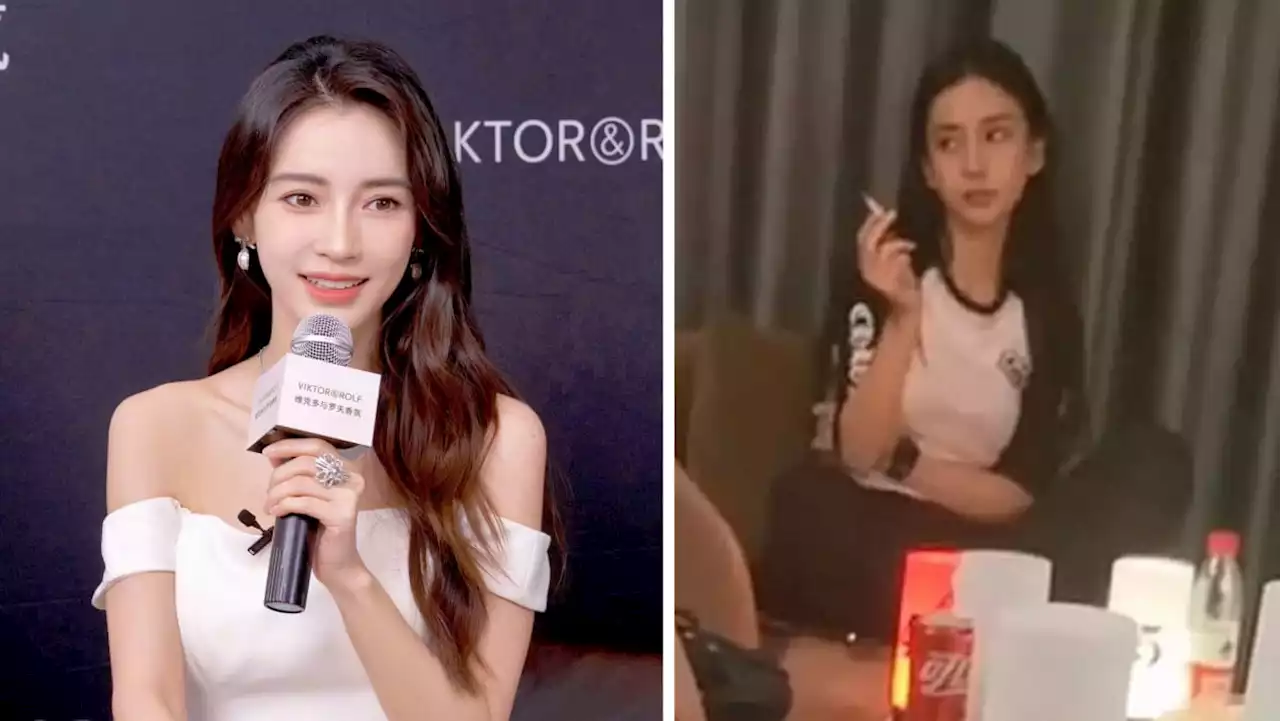 Murder Mystery Game Room Staff Secretly Films Angelababy Smoking