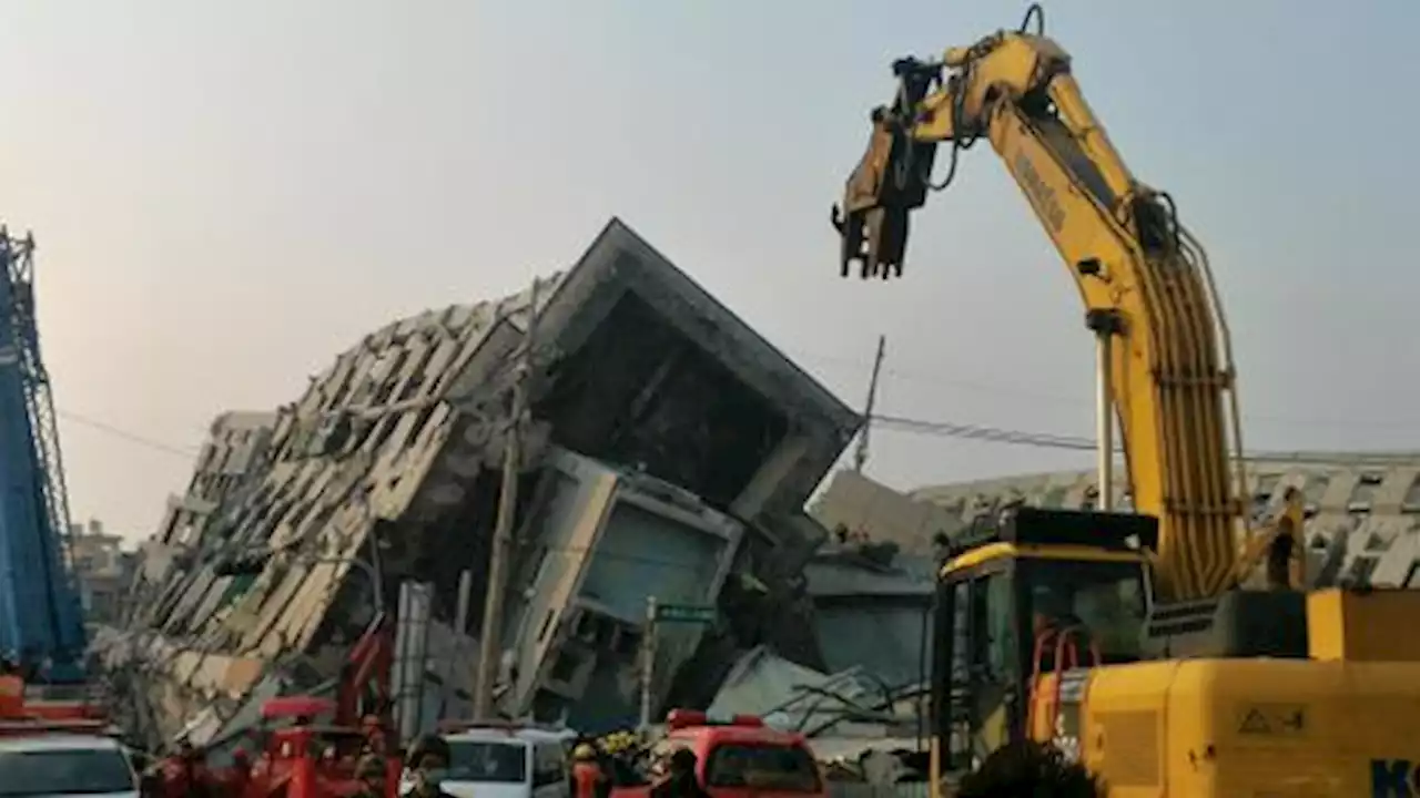 Strong quake strikes Taiwan; buildings collapse