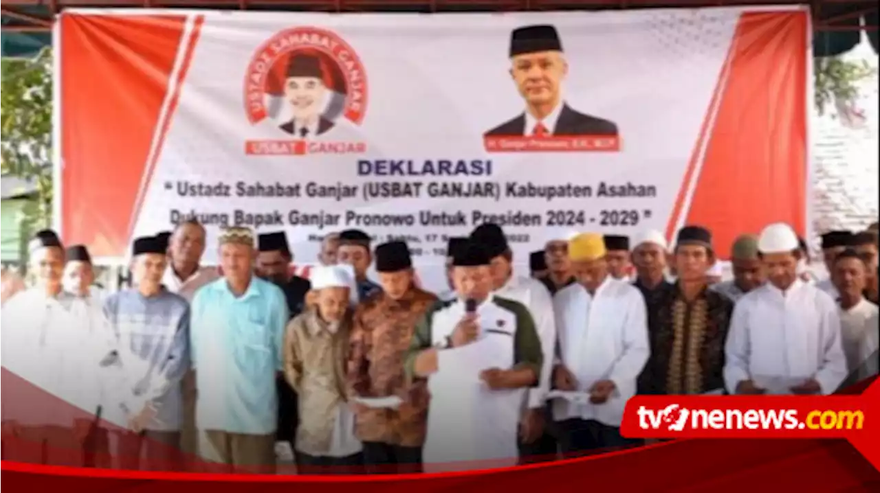 Ustadz Sahabat Ganjar di Asahan Deklarasi Dukung “Ganjar Presiden 2024”