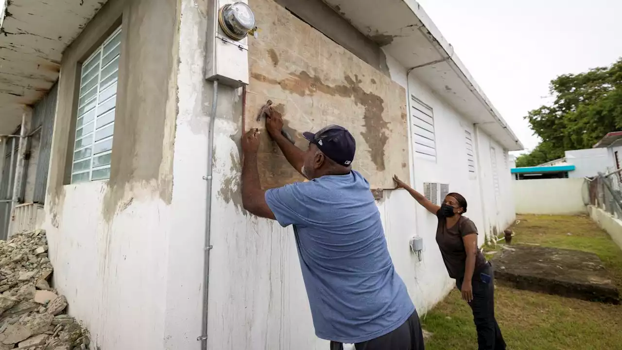 Hurricane Fiona rips through powerless Puerto Rico