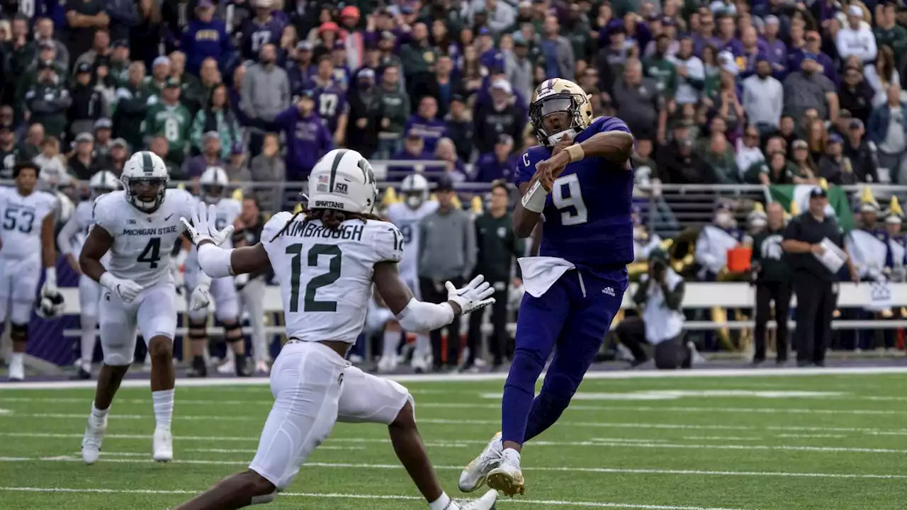 Michael Penix Jr., Washington blow past No. 11 Michigan State with impressive 39-28 victory