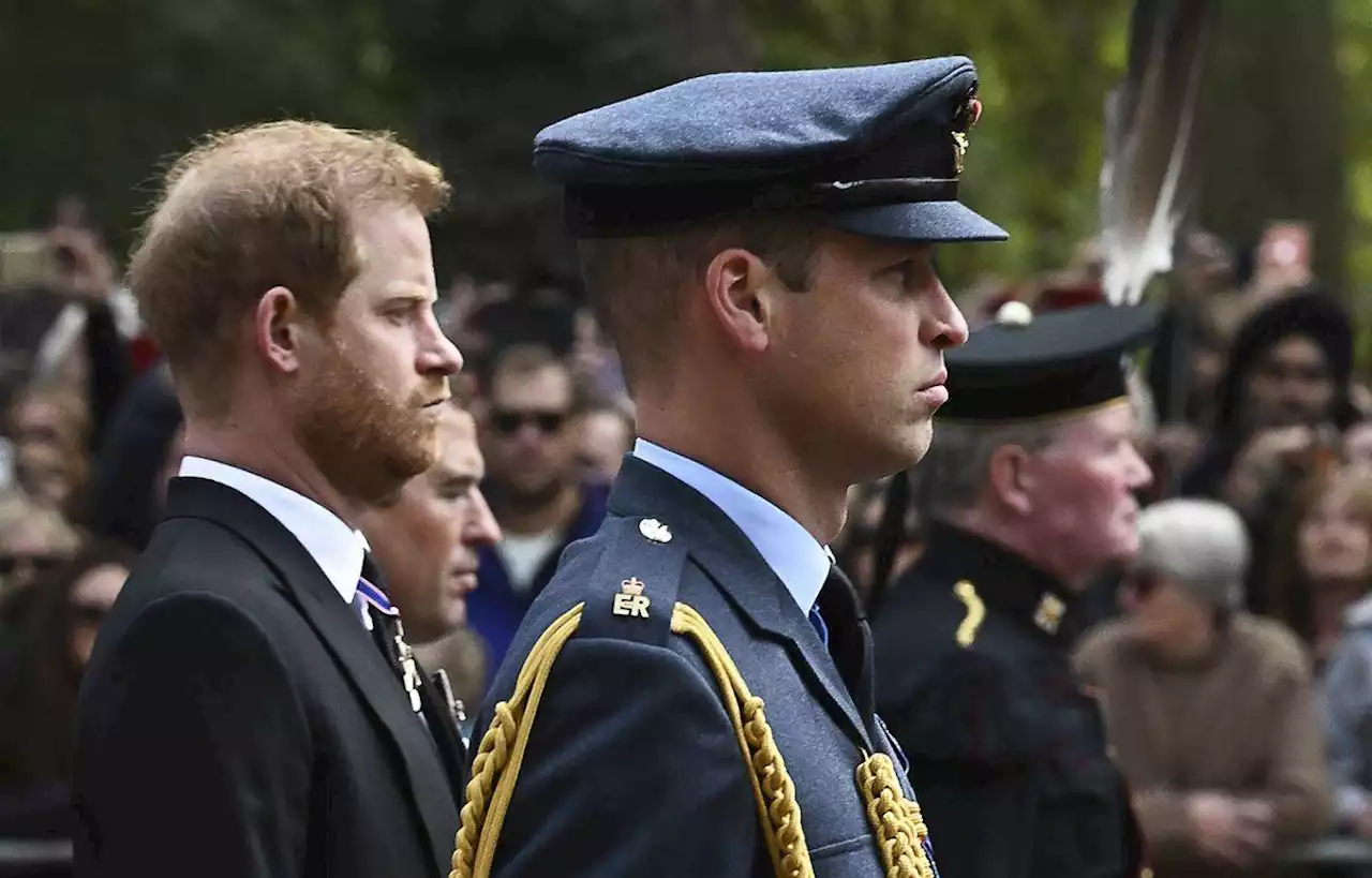 William et Harry ensemble aux obsèques mais pas de signe de réconciliation