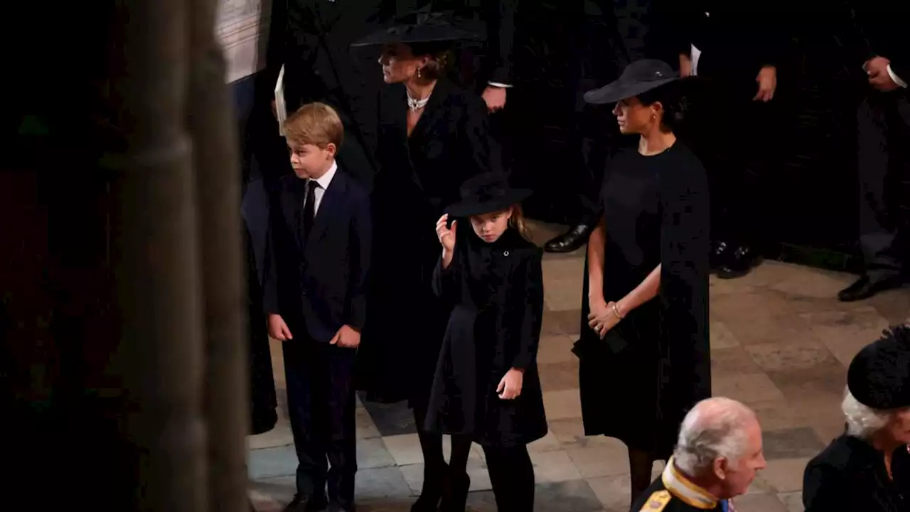 One shared grief: Meghan joins Kate and kids inside abbey