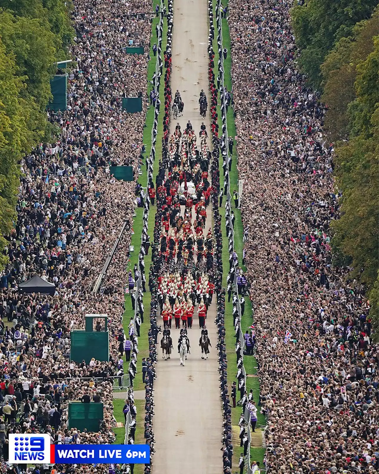 LIVE UPDATES: The Queen farewelled