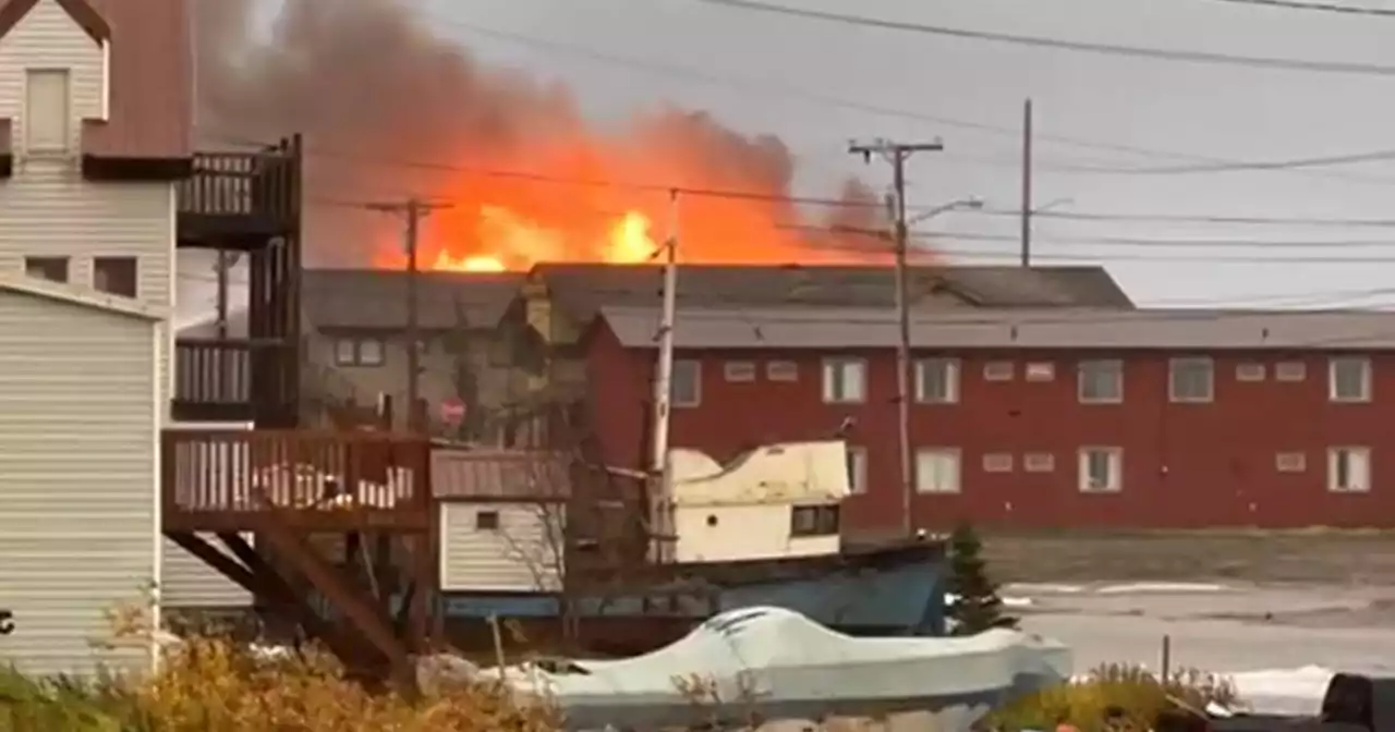 Whipped by winds from storm, popular Nome restaurant destroyed in a Saturday fire