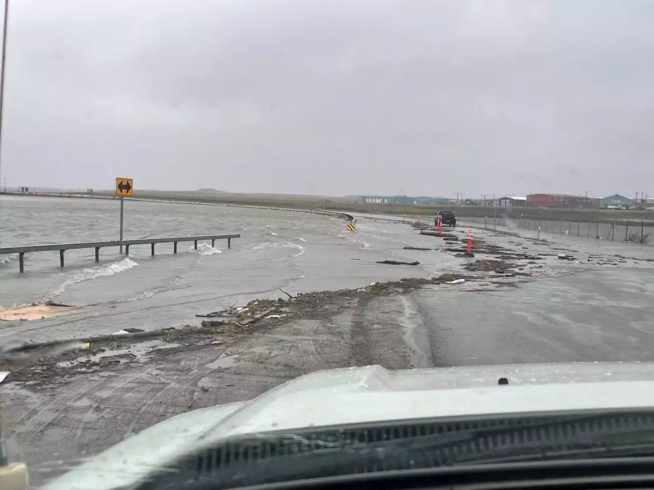 Bering Strait communities resume air service, plan to fly in drinking water after massive storm | Alaska Public Media