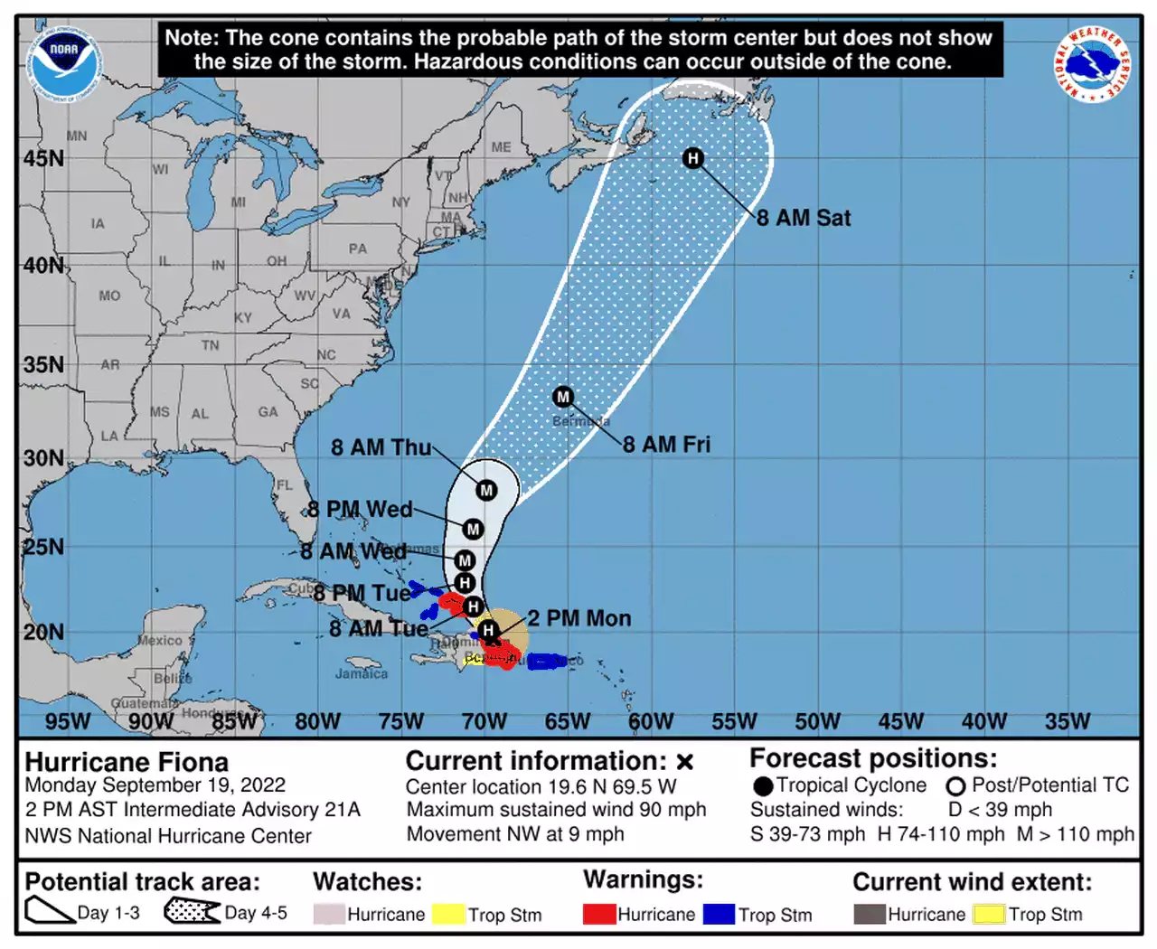 Hurricane Fiona may become a Category 3 this week