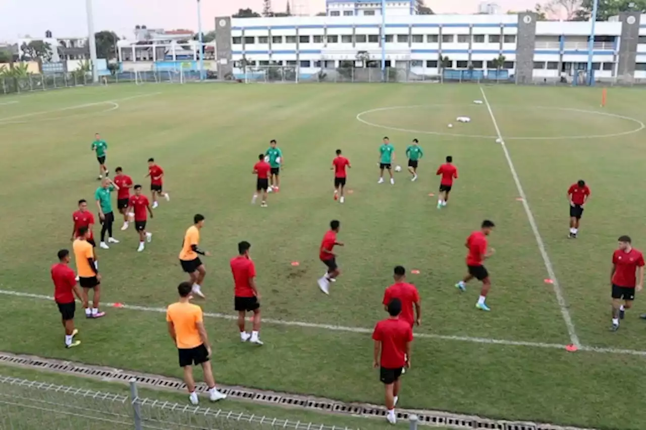 19 pemain ikuti latihan perdana timnas jelang menghadapi Curacao - ANTARA News