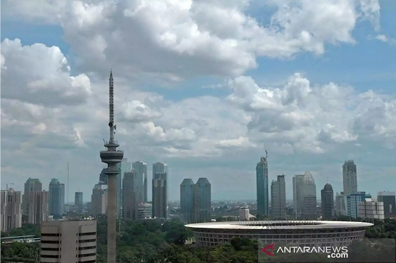 Hari ini Jakarta cerah berawan