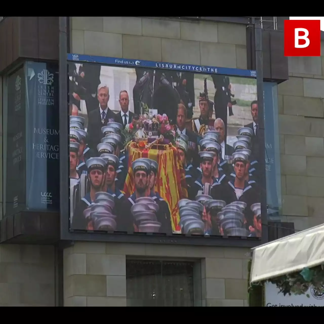 Belfast and Lisburn mourners reflect on The Queen's Funeral