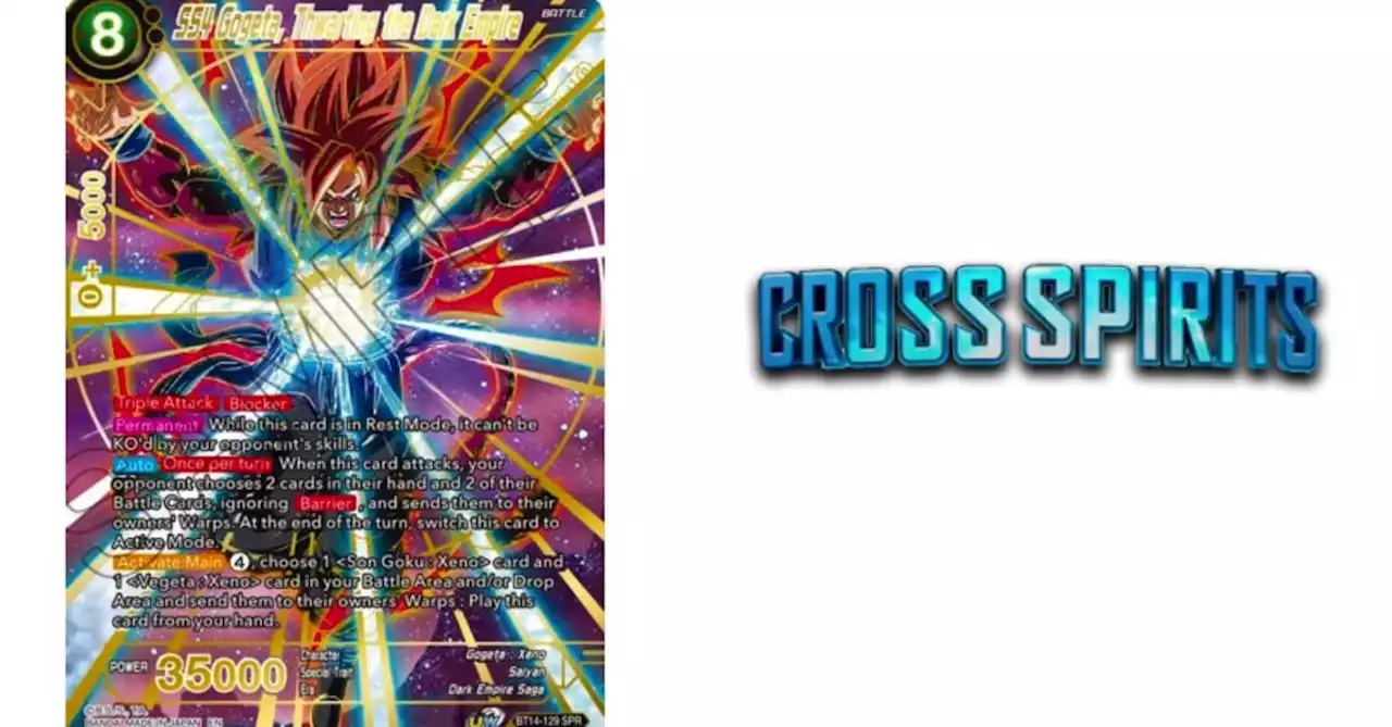 Dragon Ball Super CG Value Watch: Cross Spirits In September 2022